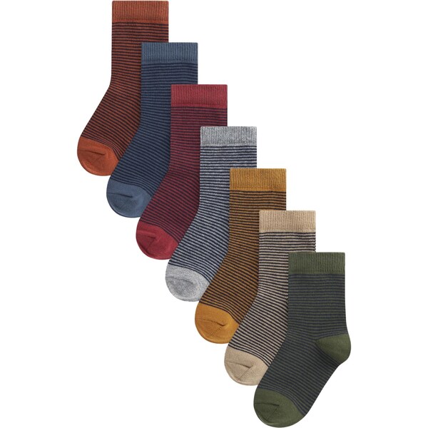 Next Ponožky tmavobéžová / zafírová / pueblo / olivová 62385869