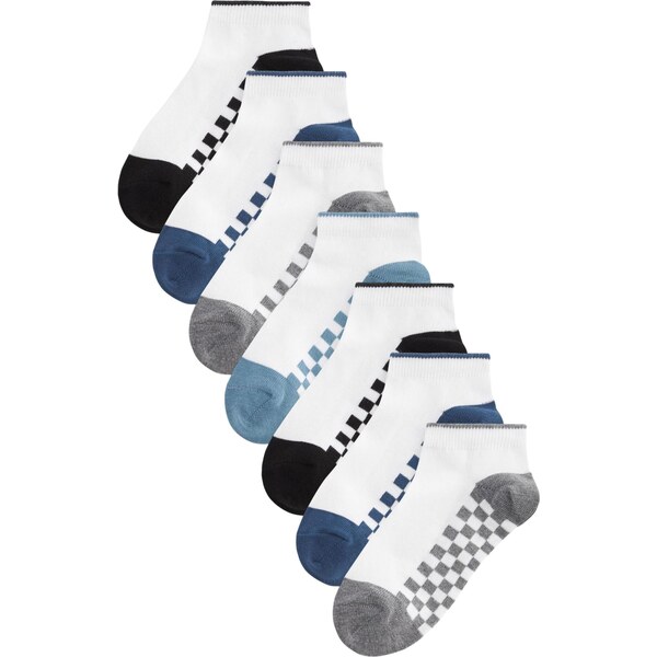 Next Ponožky modrá / sivá / čierna / biela 62385889