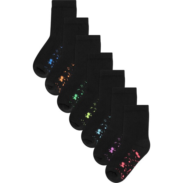 Next Ponožky modrá / zelená / oranžová / čierna 62385902