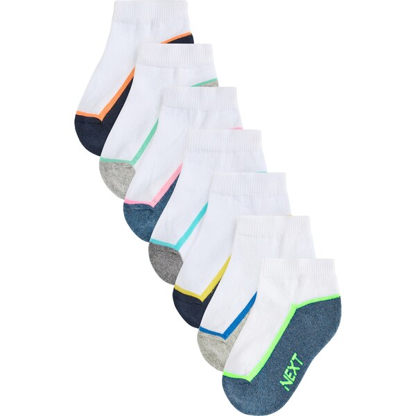 Next Ponožky modrá melírovaná / sivá melírovaná / svetloružová / biela 62385907