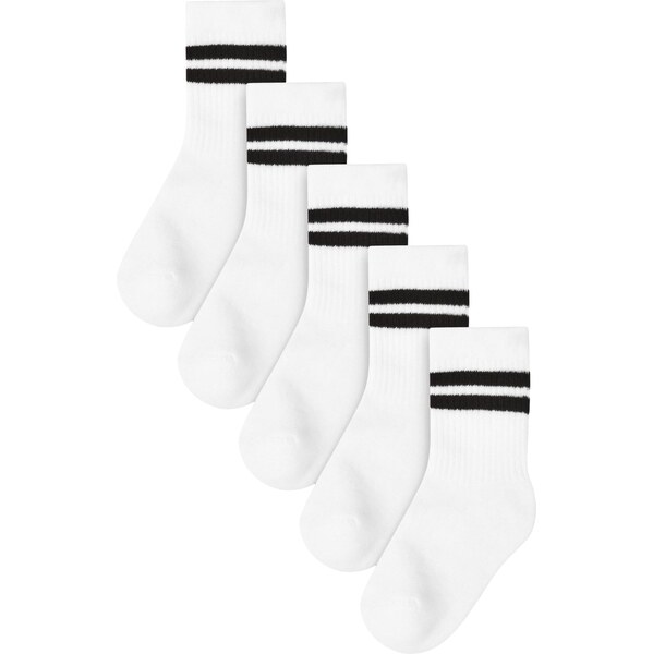 Next Ponožky čierna / biela 62385915