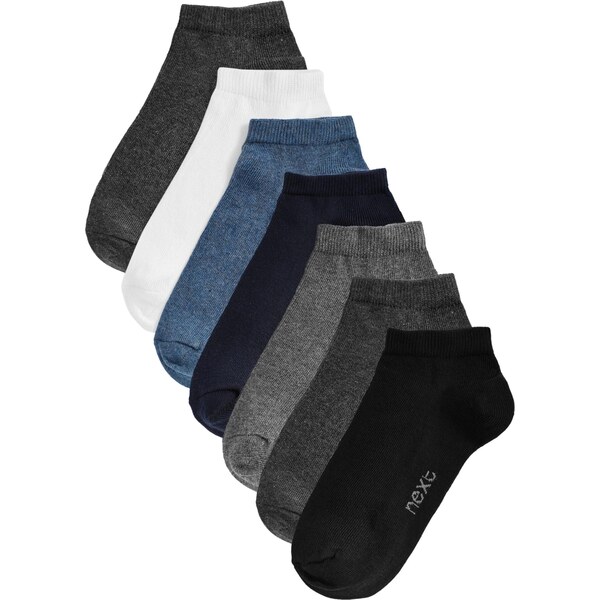 Next Ponožky námornícka modrá / antracitová / čierna / biela 62385922