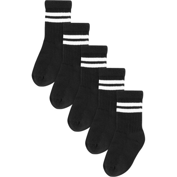 Next Ponožky čierna / biela 62385914