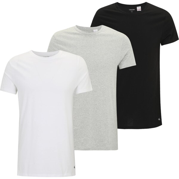 Calvin Klein Underwear Tričko sivá melírovaná / čierna / biela 62386268