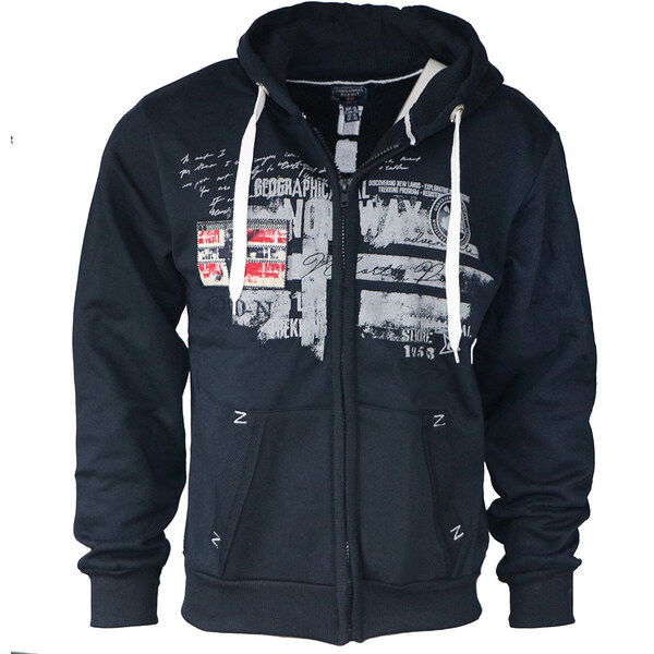 GEOGRAPHICAL NORWAY mikina pánská FOHNSON MEN 100 nadměrná velikost 62381755