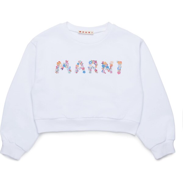 Marni Mikina svetlomodrá / tmavooranžová / ružová / biela 63212952