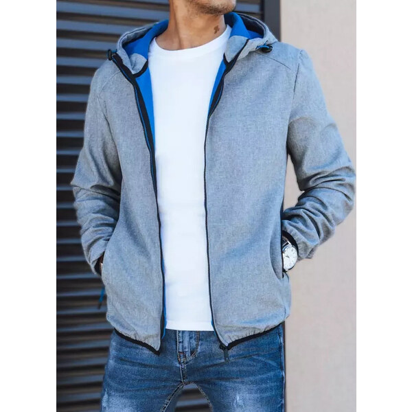 BASIC Svetlosivá softshellová bunda TX4148 61186640