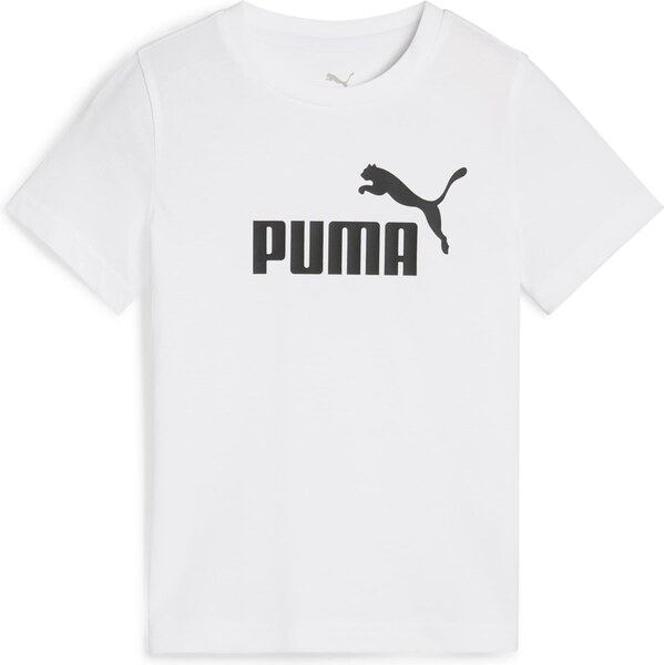 PUMA Tričko ESS No. 1 čierna / biela 62395930