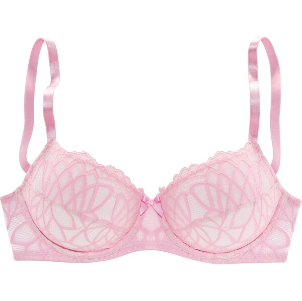 LASCANA Podprsenka ružová 62392431