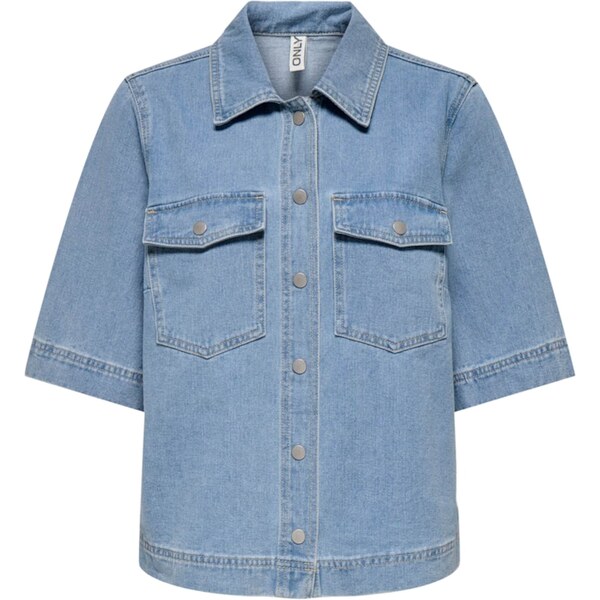 ONLY Blúzka ONLBelle svetlomodrá 62396301