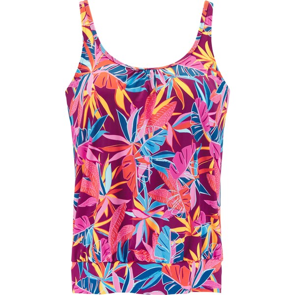 BUFFALO Tankinový top azúrová / karí / farba lesného ovocia / homárová 62395999
