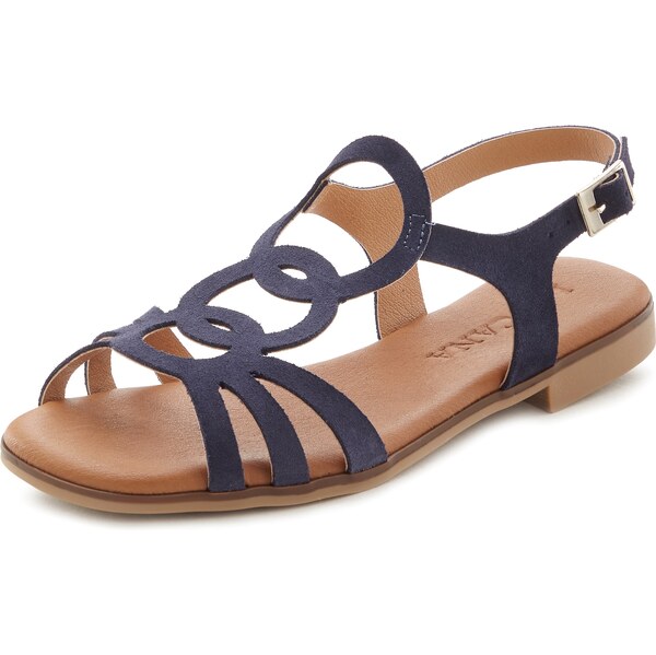 LASCANA Remienkové sandále modrá 62395995