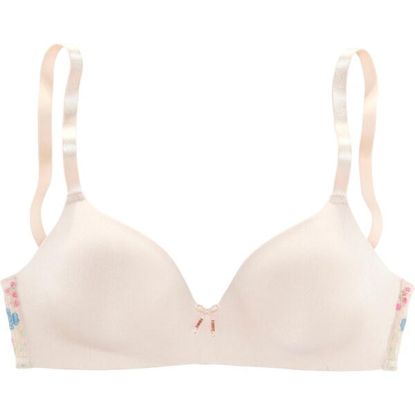 LASCANA Podprsenka modrozelená / staroružová / šedobiela 62434030