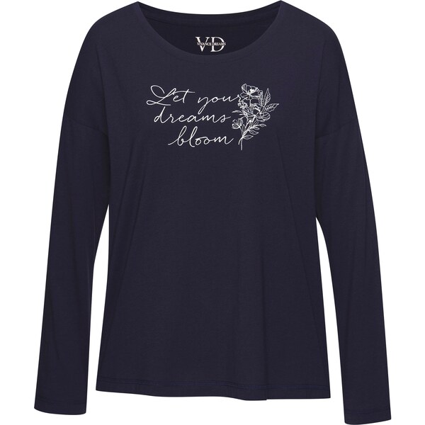 VIVANCE Tričká na spanie námornícka modrá / biela 63156495