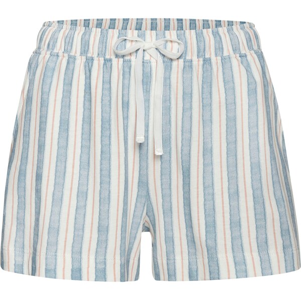 VIVANCE Pyžamové nohavice svetlomodrá / oranžová / šedobiela 62395997