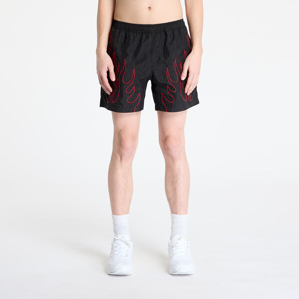 Šortky PLEASURES Fiery Running Shorts Black XXL 62398817