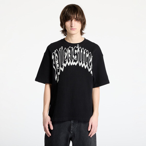 Tričko PLEASURES Twitch Waffle T-Shirt Black S 62398812