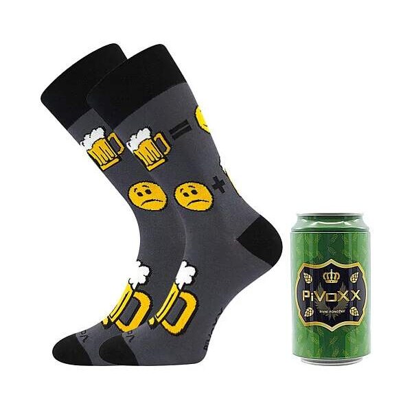 PiVoXX + PLECHOVKA pivné ponožky Voxx - vzor E 28945813