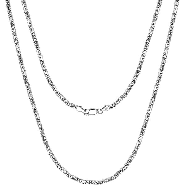 MAJYA Strieborná retiazka ADONIS 50 cm | šírka 2,5 mm 11619 64582721