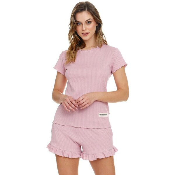 DN Nightwear Dámske pyžamo Papaya ružové 62334550