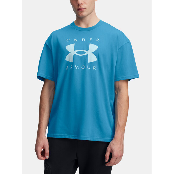 Mens T-shirt Under Armour UA M HW OS Branded SS - Mens 64789480