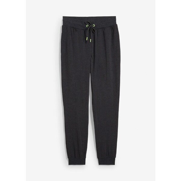 bonprix Joggingové nohavice s patentom, farba čierna 44734586