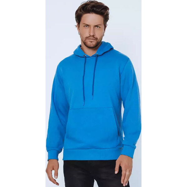 Modrá basic mikina BX5024 26546331