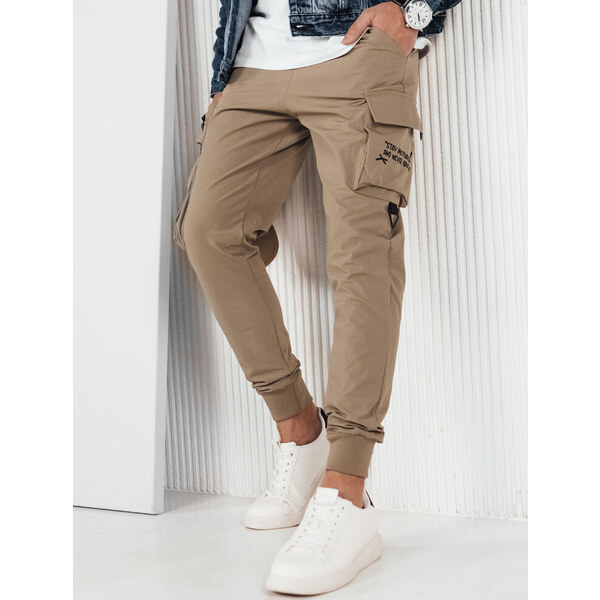 BASIC Béžové cargo nohavice UX4163 49997389