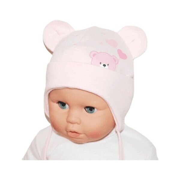 AJS Dievčenská prechodná čiapka Sweet Teddy 53241155