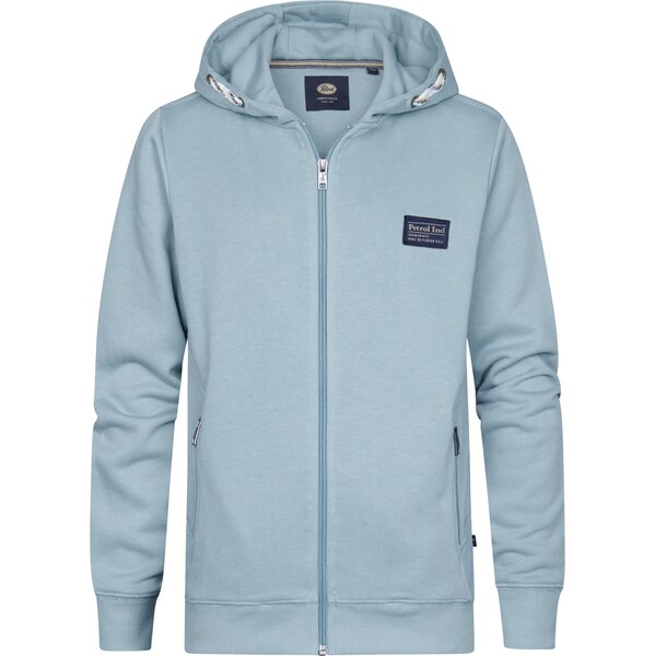 Petrol Industries Tepláková bunda Seacrest tmavomodrá / čierna 62413438