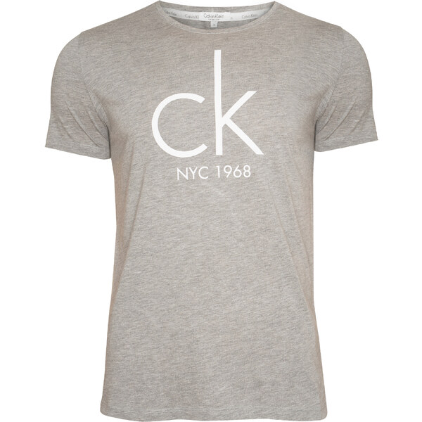 Pánske tričko s krátkym rukávom KM0KM00189-020 - Calvin Klein 62410704