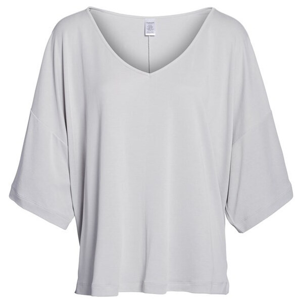 Dámske tričko s krátkym rukávom QS6179E-MBU - Calvin Klein 62410716