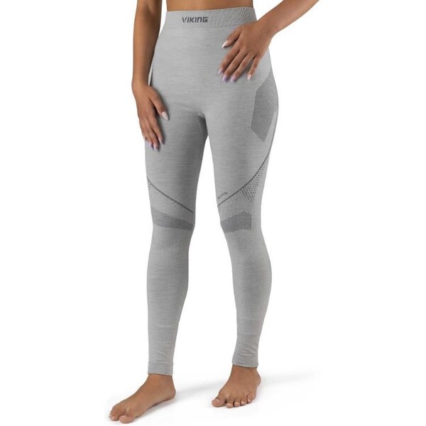 Dámske termonohavice Viking Lava s Primaloftom svetlo šedá 62421332