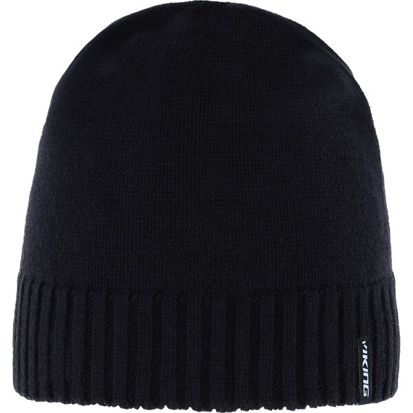 Pánska zimná čiapka Viking Berit Merino čierna 62421335