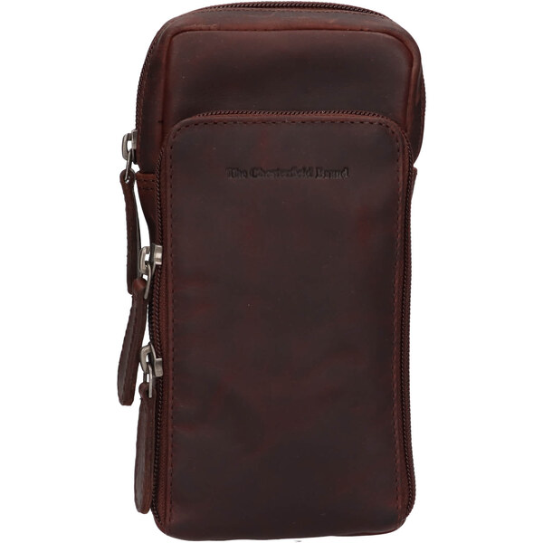 Kožená taška na mobil a doklady The Chesterfield Brand Miura - hnedá 62419629