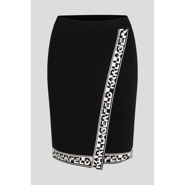 SUKŇA KARL LAGERFELD LOGO KNIT SKIRT 49441166
