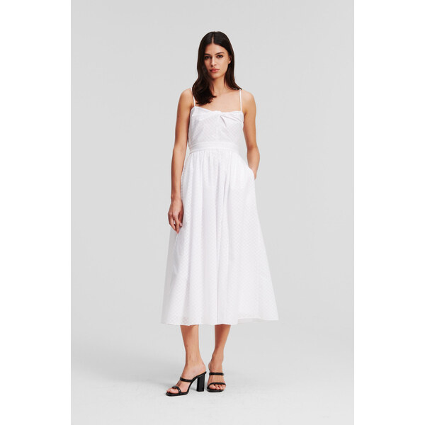 ŠATY KARL LAGERFELD KL BURNOUT DRESS 52624588