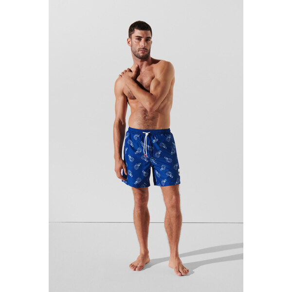 PLAVKY KARL LAGERFELD IKONIK 2.0 AOP MED BOARDSHORTS 53046763