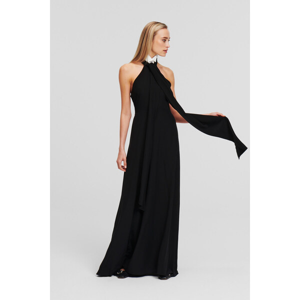 ŠATY KARL LAGERFELD ARCHIVE COLLAR DRESS 55591150