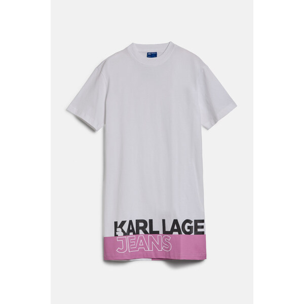 ŠATY KARL LAGERFELD JEANS KLJ REGULAR LOGO TEE DRESS 57258308