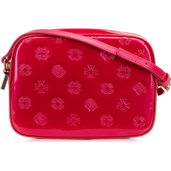 Wittchen Dámska crossbody z lakovanej kože ružová 29-4E-025-P 66066340