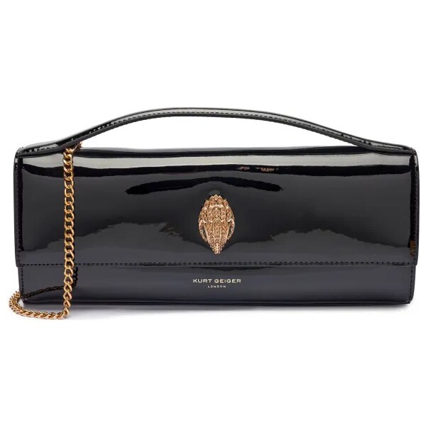 Kurt Geiger Kožená večerná kabelka BOND 62422602