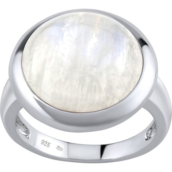 Ligot Strieborný prsteň s prírodným Mesačným kameňom 62426482