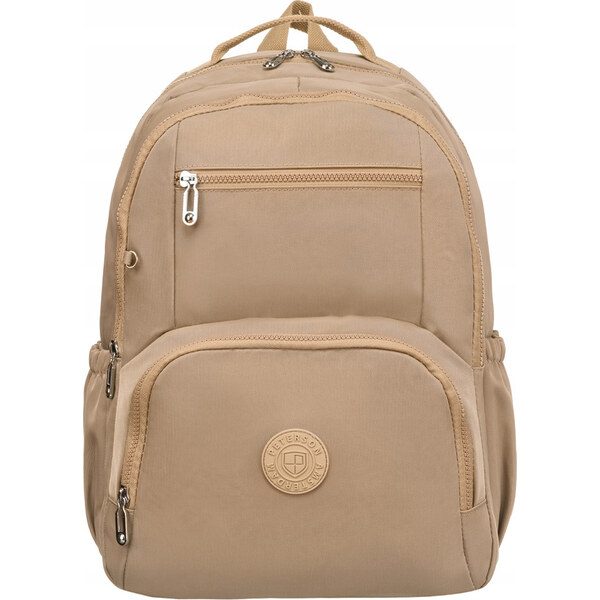 Peterson Béžový priestranný športový plecniak PTN 3304-CO 50296784