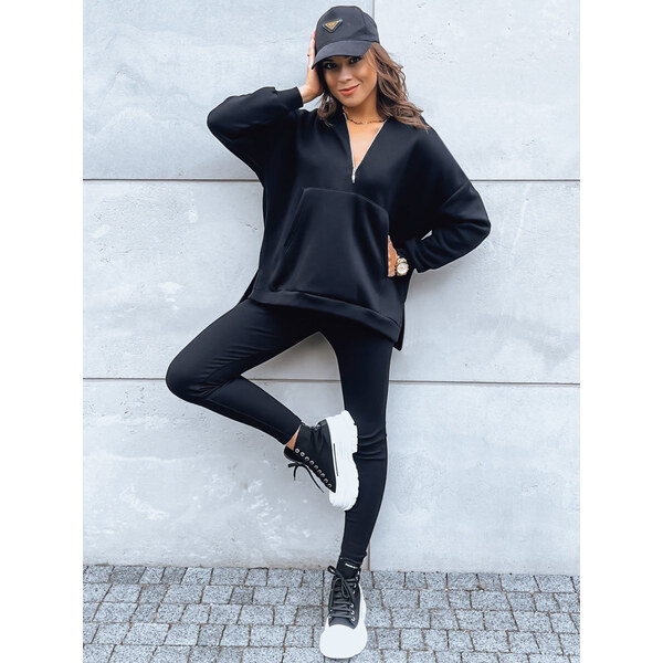 BASIC Čierna súprava mikiny a legín MAY DAY AY0910 45531689