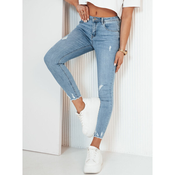 BASIC Modré džínsy s odreninami MAGZON UY1989 50271848