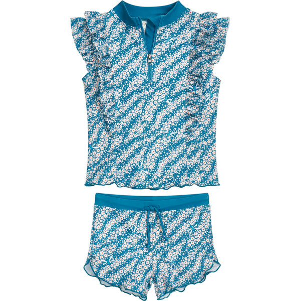 PLAYSHOES Ochrana proti UV žiareniu petrolejová / oranžovo červená / 62434333