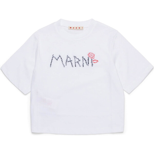 Marni Tričko červená / čierna / biela 63159994