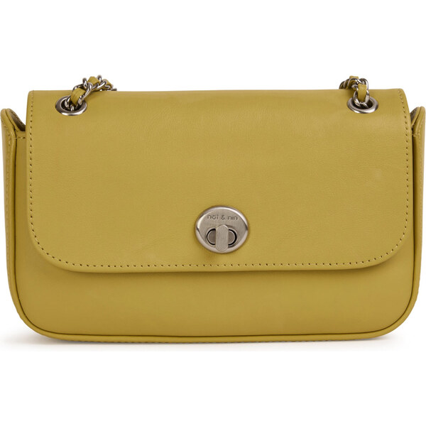 Nat&Nin Taška cez rameno MINI GRACE horčicová 63160042