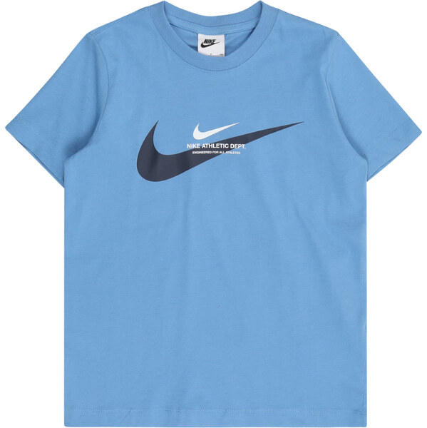 Nike Sportswear Tričko azúrová / čierna / biela 62434763